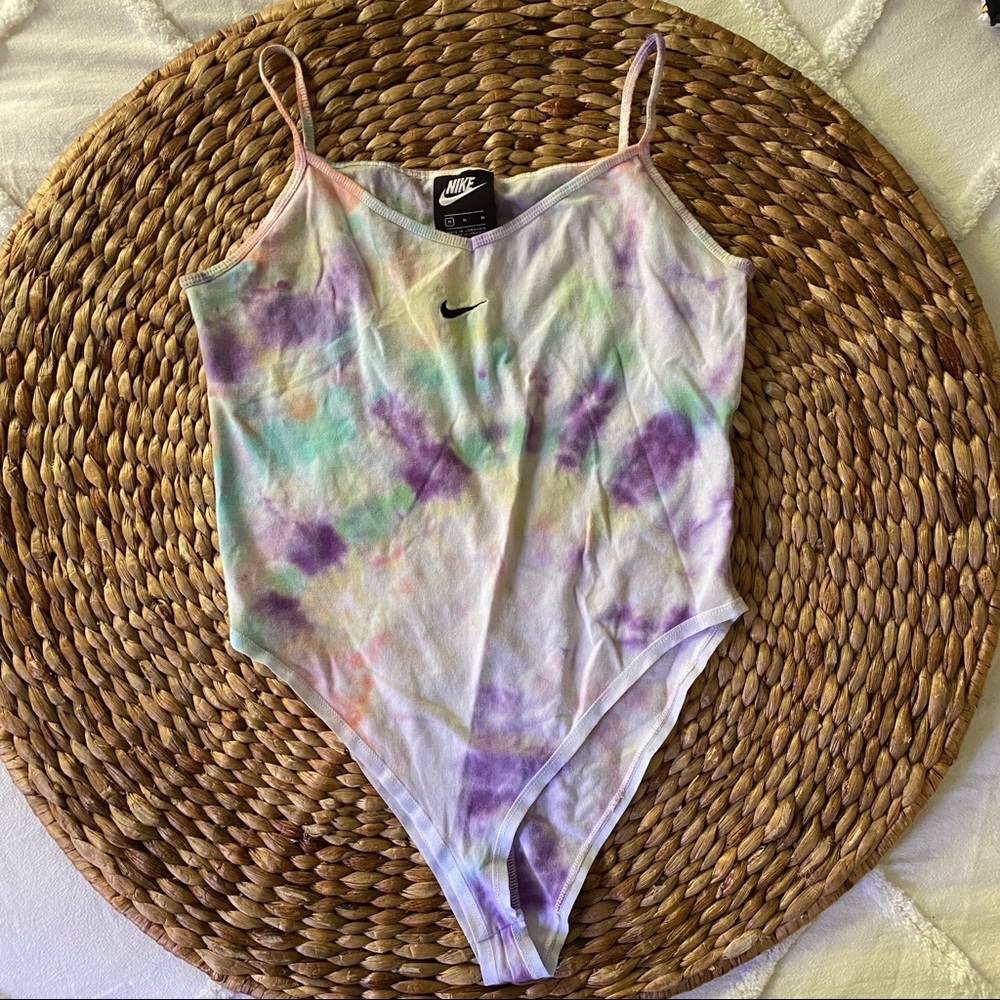 Nike Bodysuit w/ Custom Tie-Dye